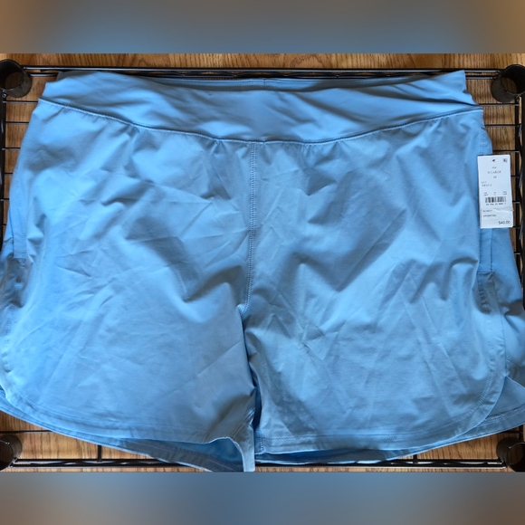 Lands' End Women's Light Blue Swim Shorts XL (16/18) NWT Retail $40 - Picture 2 of 6